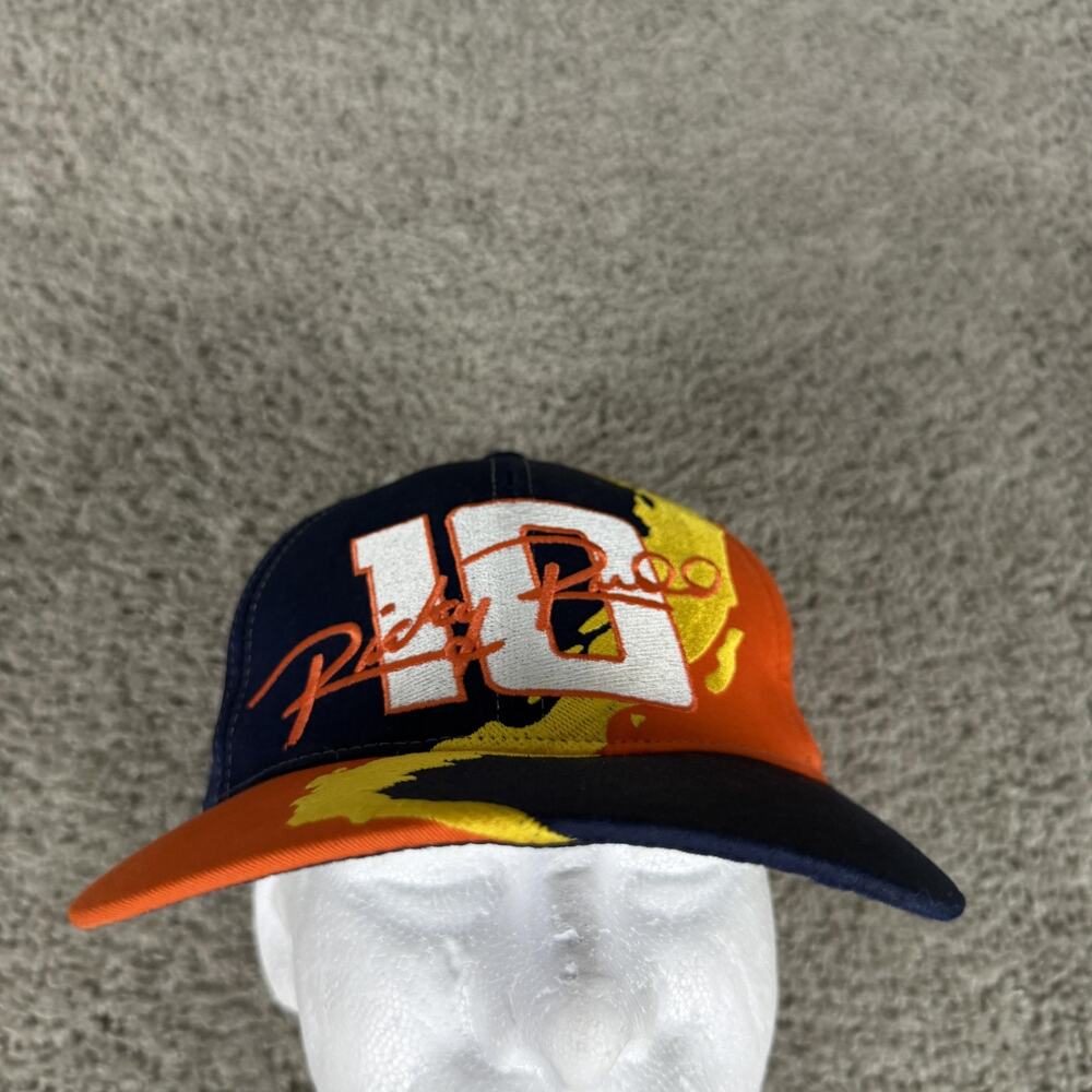 Vintage Ricky Rudd Splash Hat Mens OS Tide Racing Snap Back NASCAR #10 Racing - Picture 2 of 9